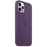 Apple Cover Posteriore in Silicone con MagSafe Apple iPhone 12 Pro Max - Amethyst