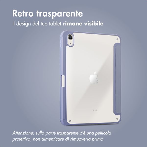 imoshion Cover Origami Apple iPad 11 (2025) 11 pollici A16 / iPad 10 (2022) 10.9 pollici - Lavender