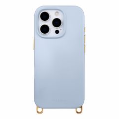 Selencia Cover posteriore Rivièra con MagSafe con ganci rimovibili Apple iPhone 16 Pro - Powder Blue