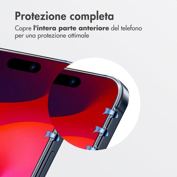 Accezz Vetro temperato + Applicatore Apple iPhone 17 Pro