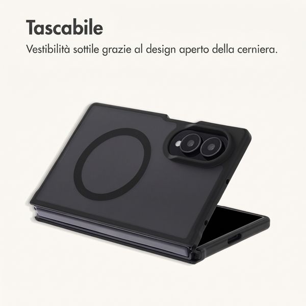 imoshion Cover posteriore Color Guard con MagSafe Samsung Galaxy Z Fold 8 - Nero