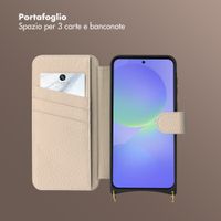 Selencia Cover Riva con MagSafe e cordino Samsung Galaxy A37 (5G) - Beige