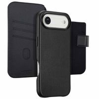 Accezz Cover in pelle 2 in 1 con MagSafe Apple iPhone Air - Onyx Black