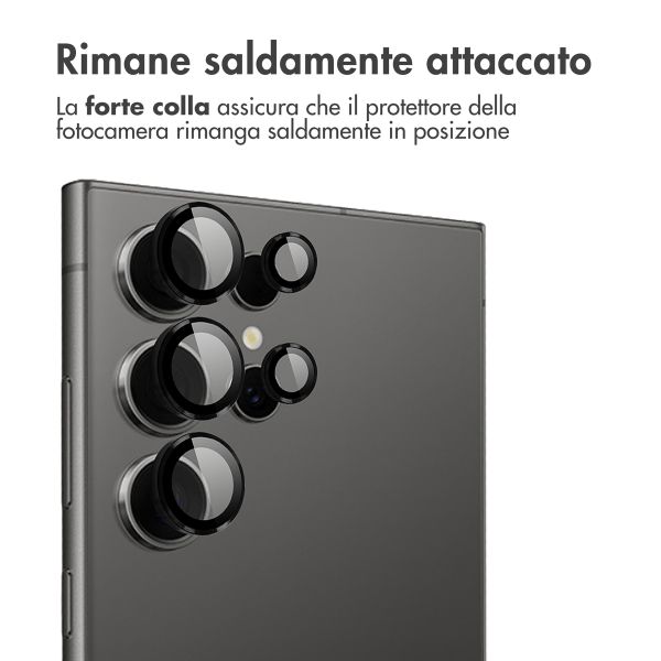 imoshion 2 Pack protezione lente fotocamera Samsung Galaxy S24 Ultra - Nero