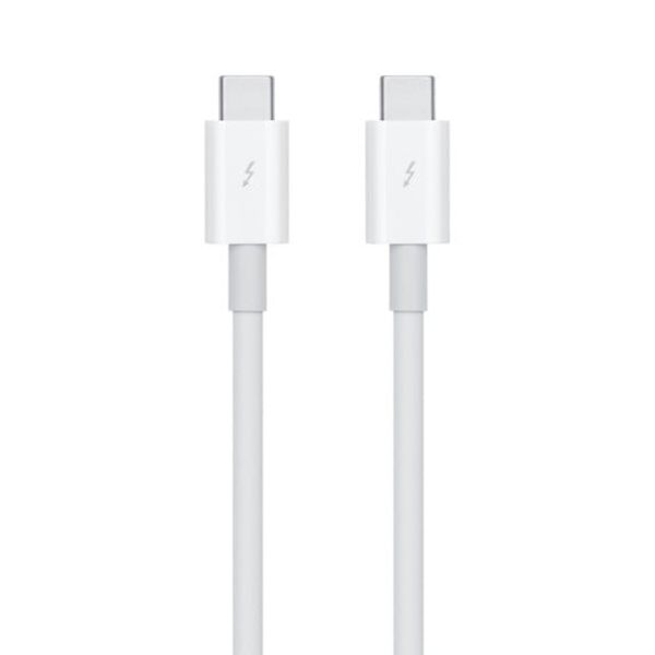 Apple Cavo Thunderbolt 3 - Cavo di ricarica per Apple MacBook - 0,8 metri - Bianco