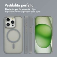 imoshion Cover posteriore Color Guard con MagSafe Apple iPhone 15 Pro - Grigio