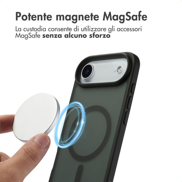 imoshion Cover posteriore Color Guard con MagSafe Apple iPhone Air - Nero