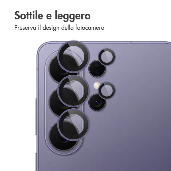 imoshion 2 Pack protezione lente fotocamera per Samsung Galaxy S26 Ultra - Cobalt Blue