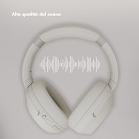 Selencia Cuffie wireless Urban Play - Cancellazione attiva del rumore (ANC) - Con cover - Melody Mist
