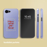 Selencia Cover posteriore Vivid con MagSafe Apple iPhone 17e / 16e - More Amor
