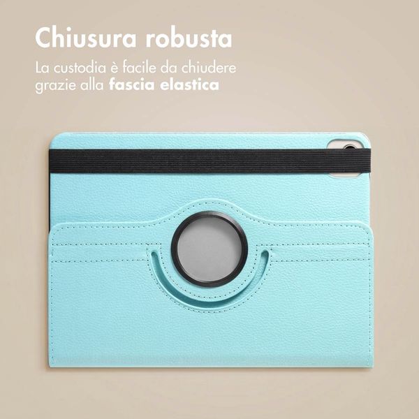 imoshion Cover Girevole a 360° Apple iPad Air 13 pollici (2026) M4 / (2025) M3 / (2024) M2 - Azzurro
