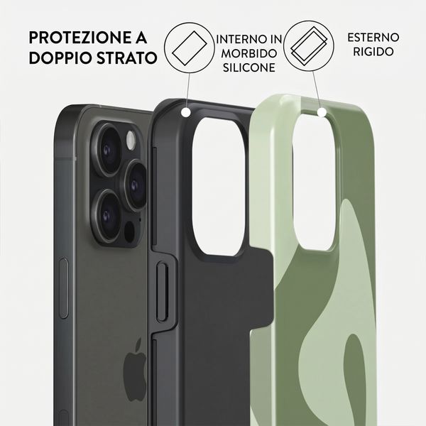 Burga Cover Posteriore Resistente con MagSafe Apple iPhone 15 Pro - No Rush