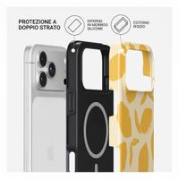 Burga Cover Posteriore Resistente con MagSafe Apple iPhone 18 Pro - Lemon Tart