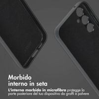 Accezz Cover in pelle 2 in 1 con MagSafe Samsung Galaxy S24 Plus - Onyx Black