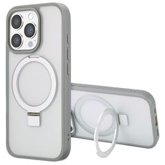 Accezz Cover con anello e supporto con MagSafe Apple iPhone 16 Pro Max - Grigio