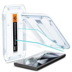 Spigen Vetro temperato GLAStR EZ Fit, confezione da 2 + Applicatore Samsung Galaxy S24 Ultra