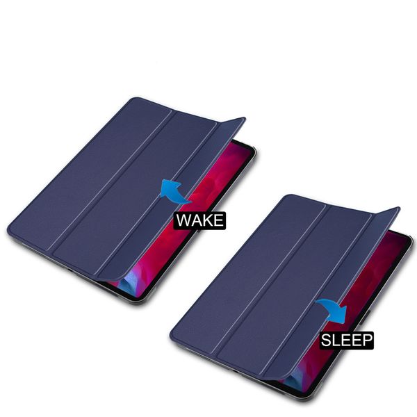 imoshion Cover a libro Trifold Apple iPad Pro 11 (2022 / 2021 / 2020 / 2018) - Blu scuro