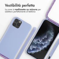 imoshion Cover in Silicone con Cordino Apple iPhone 11 Pro - Viola