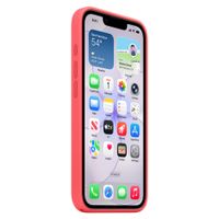 Apple Cover in silicone con MagSafe Apple iPhone 17e - Bright Guava