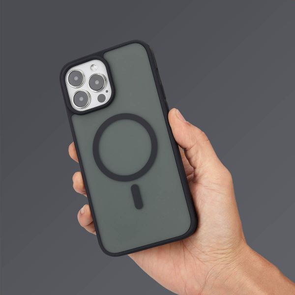 imoshion Cover posteriore Color Guard con MagSafe Apple iPhone 13 Pro Max - Nero