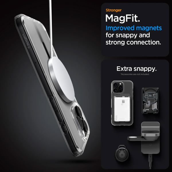 Spigen Cover Posteriore Ultra Ibrida con MagSafe Apple iPhone 16 Pro Max - Graphite