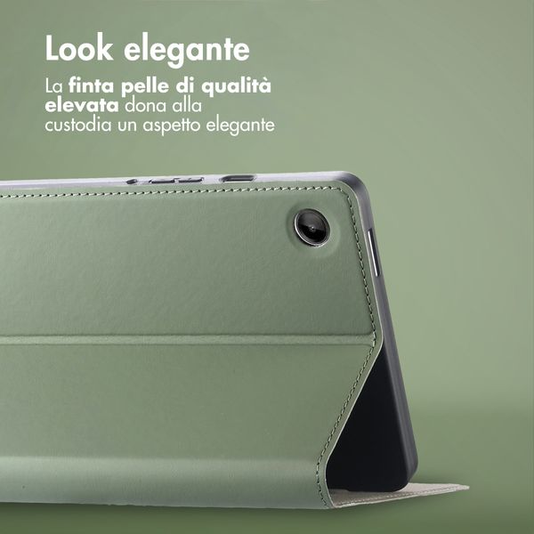Accezz Cover Tablet Classica Samsung Galaxy Tab A11 Plus - Verde