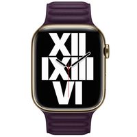 Apple Cinturino Leather Link Apple Watch | 38/40/41/42 mm - Taglia M/L - Dark Cherry