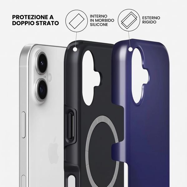 Burga Cover Posteriore Resistente con MagSafe Apple iPhone 17 - Moonwalker