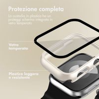 imoshion Cover rigida integrale Apple Watch 7 / 8 / 9 - 45 mm - Luce stellare