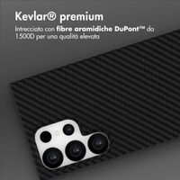 Accezz Cover MagSafe Kevlar® Samsung Galaxy S24 Ultra - Nero