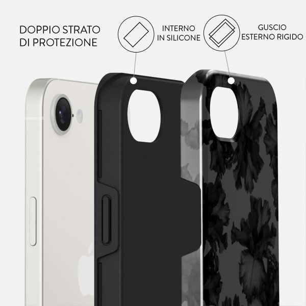 Burga Cover Posteriore Resistente Apple iPhone 17e / 16e - Nocturnal
