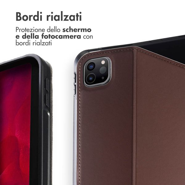 Accezz Cover Tablet Classica Apple iPad Pro 12.9 (2020/2021/2022) - Marrone