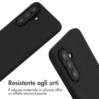 imoshion Cover in Silicone con Cordino Samsung Galaxy A27 (5G) - Nero