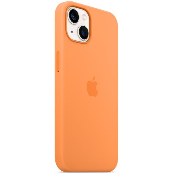 Apple Cover Posteriore in Silicone con MagSafe Apple iPhone 13 - Marigold