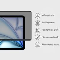 Accezz Pellicola protettiva con privacy magnetica Apple iPad Pro 11 (2018/2020/2021/2022) / Air 5 (2022) / Air 4 (2020)