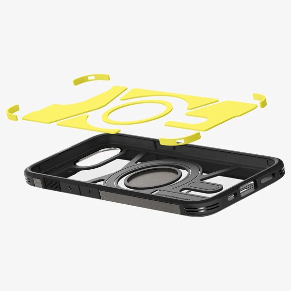 Spigen Cover Posteriore Corazzata Tough con MagSafe Apple iPhone 17e / 16e - Gunmetal
