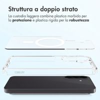 Accezz Cover posteriore Xtreme Impact con MagSafe Samsung Galaxy A27 (5G) - Trasparente