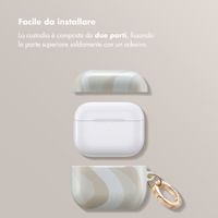 Selencia Cover Vivid  Apple Airpods 3 - Desert Waves Beige