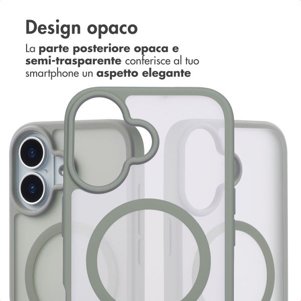 imoshion Cover posteriore Color Guard con MagSafe Apple iPhone 17 - Grigio