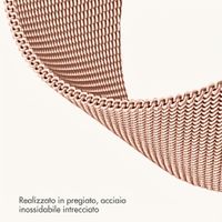 imoshion Cinturino milanese magnetico Samsung Galaxy Watch 9 (40/44mm) / Watch 8 (40/44mm) / Classic (46mm) - Rose Gold