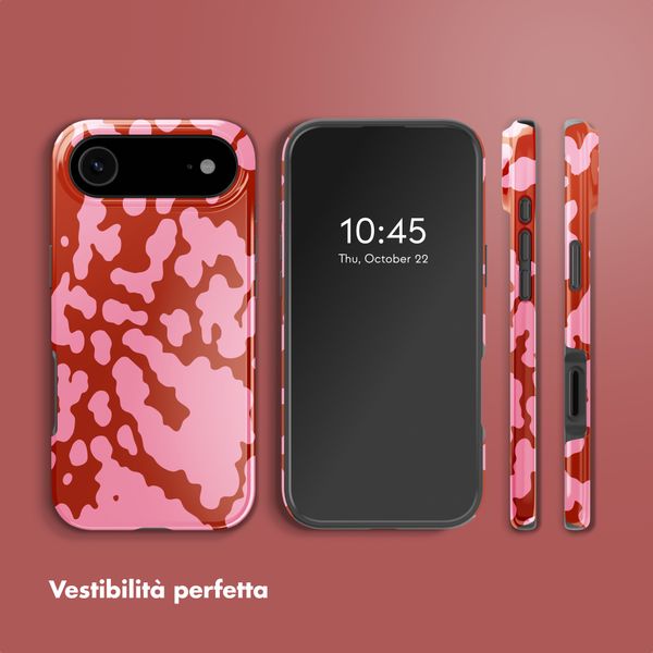 Selencia Cover posteriore Vivid con MagSafe Apple iPhone Air - Moo’d Blush Pink