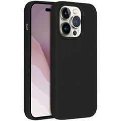 Accezz Cover in silicone liquido con MagSafe Apple iPhone 14 Pro - Nero