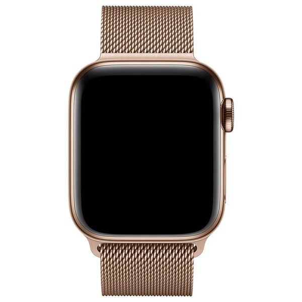 Apple Cinturino Milanese Loop Apple Watch Series 1 t/m 9 / SE (38/40/41 mm) | Series 10 / 11 (42 mm) - Oro