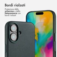 Accezz Cover in Pelle con MagSafe Apple iPhone 16 - Cedar Green