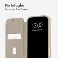 imoshion Bookcase trasparente con MagSafe Apple iPhone 18 Pro / 17 Pro - Beige