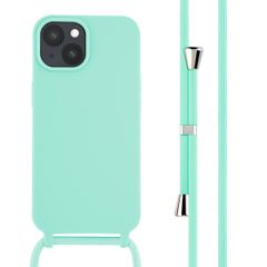 imoshion Cover in Silicone con Cordino Apple iPhone 15 - Menta verde