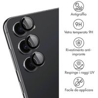 imoshion 2 Pack protezione lente fotocamera Samsung Galaxy S24 - Nero