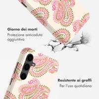 Selencia Cover Posteriore Vivid Samsung Galaxy S24 FE - Paisley Blush