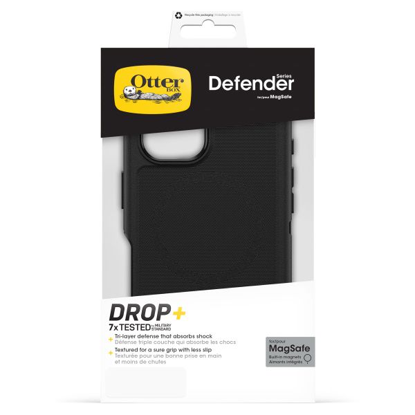 OtterBox Cover Posteriore Defender Pro con MagSafe Apple iPhone 16 - Nero