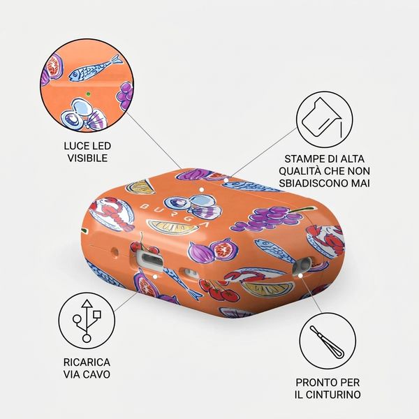 Burga Cover rigida Apple AirPods Pro 2 - Sunset Dinner